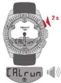TISSOT TRACE Touch Steel - RÉGLAGE > BOUSSOLE > CALIBRAGE BOUSSOLE - 2