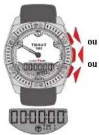 TISSOT TRACE Touch Steel - TIMER (COMPTEUR/COMPTE À REBOURS) - 7