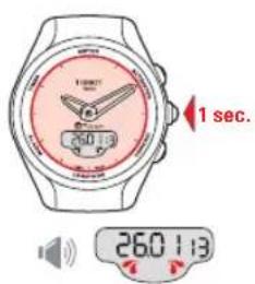 TISSOT TTOUCH Lady Solar Zermatt - HEURES T & T2 > RÉGLAGE - 1