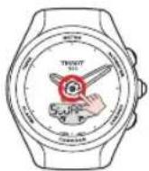 TISSOT TTOUCH Lady Solar Zermatt - SWAP (PERMUTATION DES HEURES) > RÉGLAGE - 1