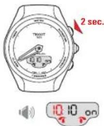 TISSOT TTOUCH Lady Solar Zermatt - ALARM (ALARME) > RÉGLAGE - 4