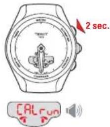 TISSOT TTOUCH Lady Solar Zermatt - COMPASS (BOUSSOLE) > CALIBRATION - 2