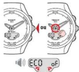 TISSOT TTOUCH Lady Solar Zermatt - ECO (MODE ECONOMIE D'ENERGIE) > RÉGLAGE - 3