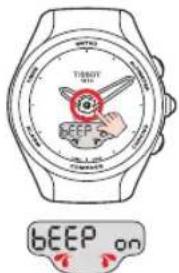 TISSOT TTOUCH Lady Solar Zermatt - BEEP (SIGNAL SONORE) > RÉGLAGE - 1