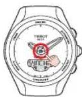 TISSOT TTOUCH Lady Solar Zermatt - SYNCHRO (SYNCHRONISATION) > RÉGLAGE - 3