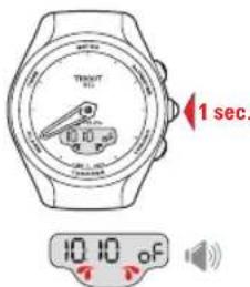 TISSOT TTOUCH Lady Solar Zermatt - ALARM (ALARME) > RÉGLAGE - 3
