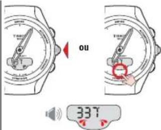 TISSOT TTOUCH Lady Solar Zermatt - COMPASS (BOUSSOLE) > RÉGLAGE DE LA DÉCLINAISON MAGNETIQUE - 5