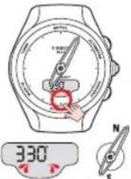 TISSOT TTOUCH Lady Solar Zermatt - COMPASS (BOUSSOLE) > LECTURE - 2