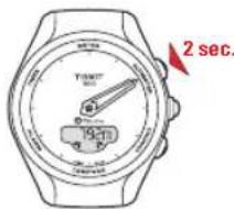 TISSOT TTOUCH Lady Solar Zermatt - ALTIMETER (ALTIMÈTRE) > CALAGE DE L'ALTITUDE - 3