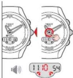 TISSOT TTOUCH Lady Solar Zermatt - HEURES T & T2 > RÉGLAGE - 5