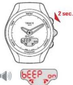 TISSOT TTOUCH Lady Solar Zermatt - BEEP (SIGNAL SONORE) > RÉGLAGE - 2