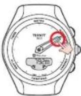 TISSOT TTOUCH Lady Solar Zermatt - ALTIMETER (ALTIMÈTRE) > CALAGE DE L'ALTITUDE - 1