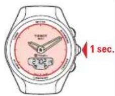 TISSOT TTOUCH Lady Solar Zermatt - TIMER (COMPTEÀ REBOURS) > LECTURE - 1
