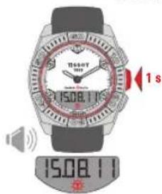 TISSOT TRACE Touch Aluminium - Caractéristiques de la fonction - 2