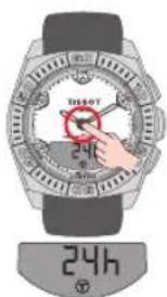 TISSOT TRACE Touch Aluminium - RÉGLAGE > OPTIONS - 7