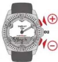 TISSOT TRACE Touch Aluminium - RÉGLAGE > SYNCHRONISATION - 8