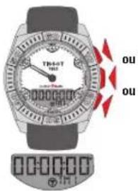 TISSOT TRACE Touch Aluminium - TIMER (COMPTEUR/COMPTE À REBOURS) - 7