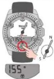 TISSOT TRACE Touch Aluminium - COMPASS (BOUSSOLE) - 2