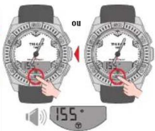 TISSOT TRACE Touch Aluminium - RÉGLAGE > BOUSSOLE > DÉCLINAISON MAGNÉTIQUE - 4