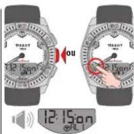 TISSOT TRACE Touch Aluminium - RÉGLAGE > ALARME - 5