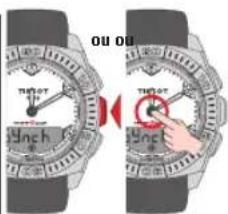 TISSOT TRACE Touch Aluminium - RÉGLAGE > SYNCHRONISATION - 10