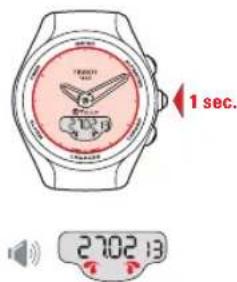 TISSOT TTOUCH Lady Solar Jungfraubahn - METEO (MÉTÉO) > LECTURE - 1