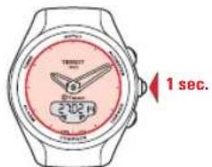 TISSOT TTOUCH Lady Solar Jungfraubahn - COMPASS (BOUSSOLE) > LECTURE - 1
