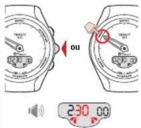 TISSOT TTOUCH Lady Solar Jungfraubahn - TIMER (COMPTE À REBOURS) > RÉGLAGE - 6