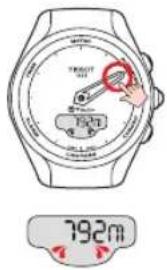 TISSOT TTOUCH Lady Solar Jungfraubahn - ALTIMETER (ALTIMÈTRE) > LECTURE - 2