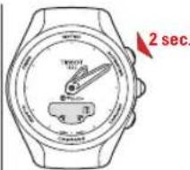 TISSOT TTOUCH Lady Solar Jungfraubahn - SYNCHRO (SYNCHRONISATION) > RÉGLAGE - 5