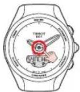 TISSOT TTOUCH Lady Solar Jungfraubahn - SYNCHRO (SYNCHRONISATION) > RÉGLAGE - 3