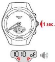TISSOT TTOUCH Lady Solar Jungfraubahn - ALARM (ALARME) > LECTURE - 5