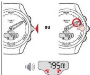 TISSOT TTOUCH Lady Solar Jungfraubahn - ALTIMETER (ALTIMÈTRE) > CALAGE DE L'ALTITUDE - 4
