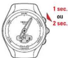 TISSOT TTOUCH Lady Solar Jungfraubahn - COMPASS (BOUSSOLE) > RÉGLAGE DE LA DÉCLINAISON MAGNÉTIQUE - 3