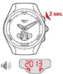 TISSOT TTOUCH Lady Solar Jungfraubahn - DATE > RÉGLAGE - 3