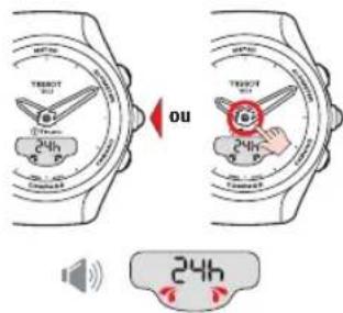 TISSOT TTOUCH Lady Solar Jungfraubahn - SYNCHRO (SYNCHRONISATION) > RÉGLAGE - 19