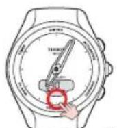 TISSOT TTOUCH Lady Solar Jungfraubahn - COMPASS (BOUSSOLE) > RÉGLAGE DE LA DÉCLINAISON MAGNÉTIQUE - 1