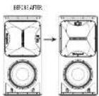 Turbosound TCS12296AN - Rotazione del pattern a tromba HF - 6
