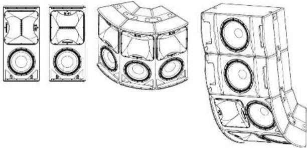 Turbosound TCS12264AN - Montaje y Fijación - 1