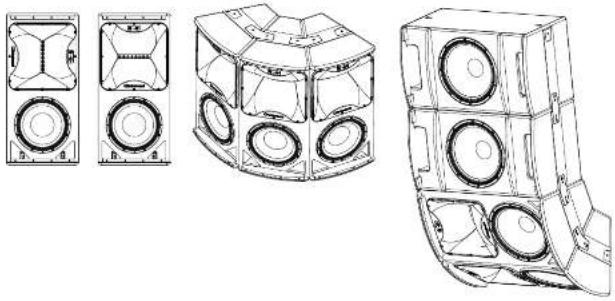 Turbosound TCS12264AN - Montage et fixation - 1