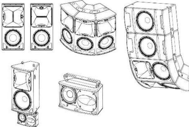 Turbosound Athens TCS15296R - Mounting and Fixing - 1