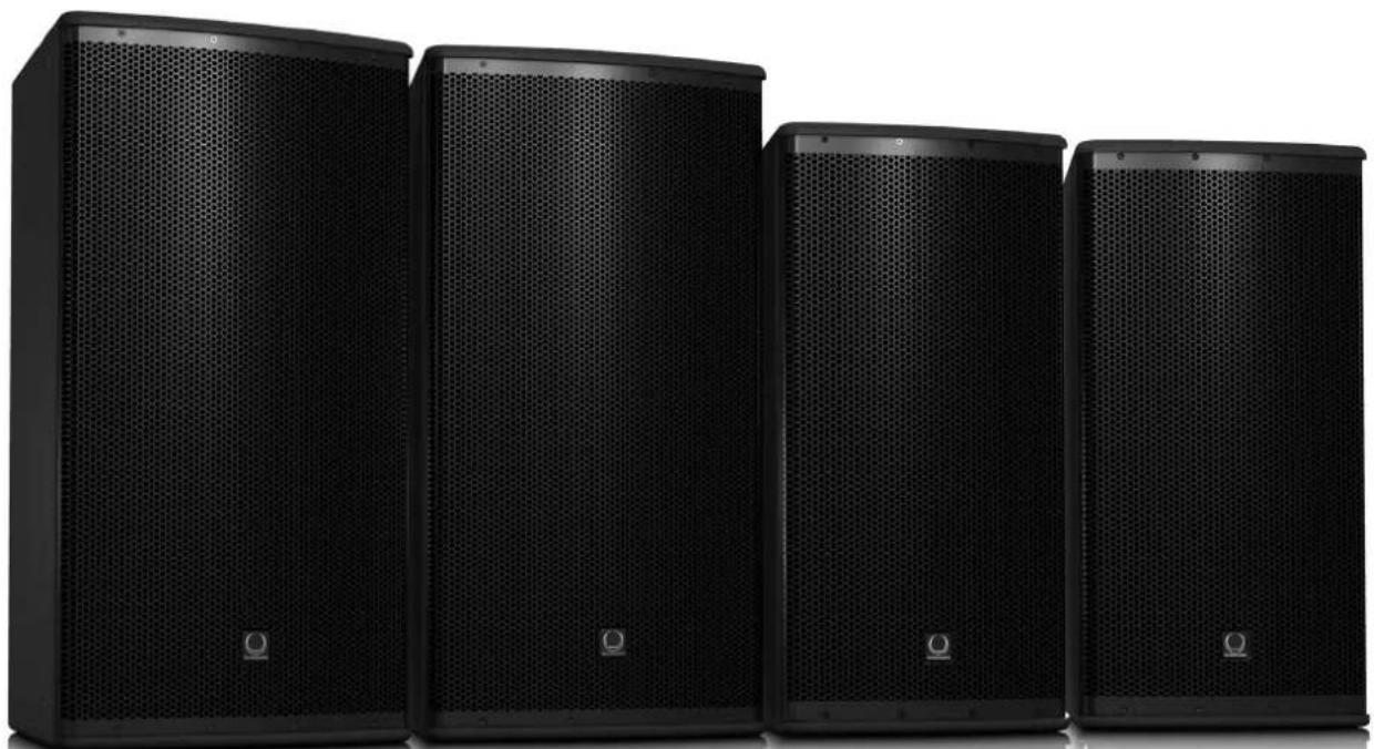 Turbosound Prague TPA15264 - Arrayable 2-Way/3-Way 12/15" Full Range Loudspeaker for Installation Applications Quickstart Guide - 1