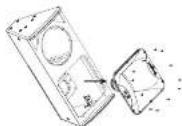 Turbosound TCS115BAN - Rotating the HF horn pattern - 4