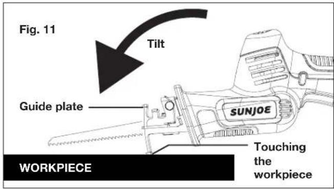 Sun Joe 24VMPSWVGLTESJG - WARNING! DANGER OF KICKBACK! - 1