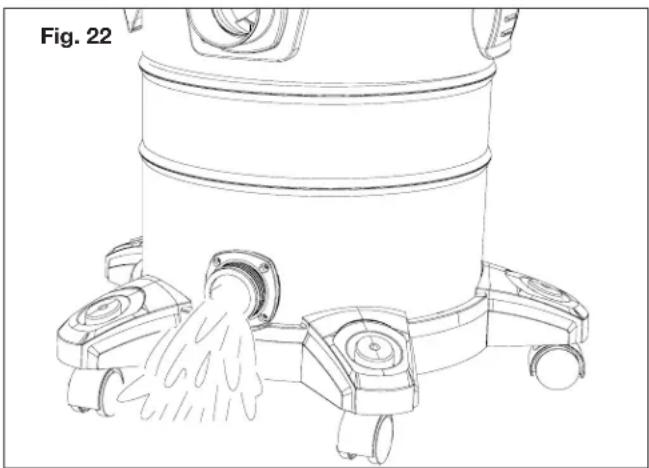 Sun Joe 24VWDV6000CT - Vidange de la cuve - 2