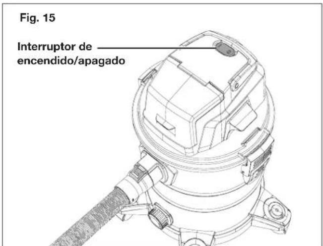 Sun Joe 24VWDV6000CT - Modo de aspirado en seco - 5
