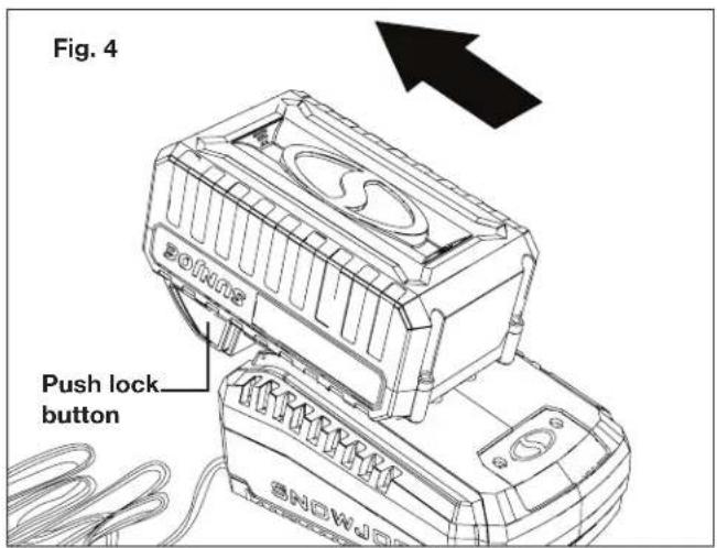 Sun Joe 24VWDV6000CT - Charging the Battery - 4