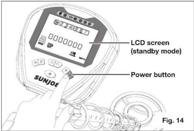 Sun Joe 24VMDTCR1CT - Starting + Stopping - 2