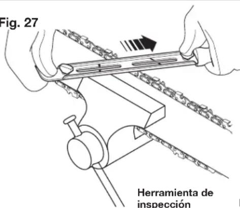 Fig. 27 Herramienta de inspección