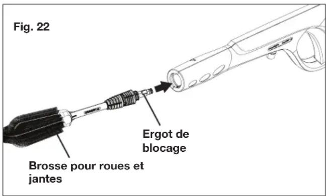 Sun Joe SPX4003ULT - Utilisation de la brosse pour roues et jantes - 2